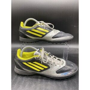 Adidas F 50 Soccer Turf Cleats Black Silver G61508 Low Top Mens Size 8
